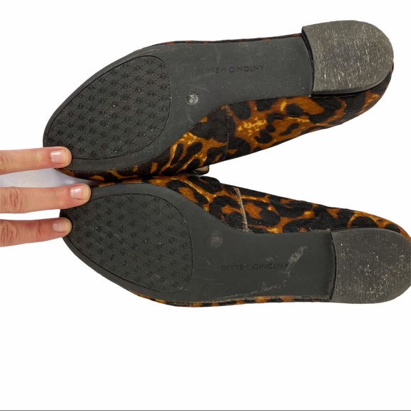 Antonio Milano Bovine Hair Leopard Print Flat - Picture 4 of 5